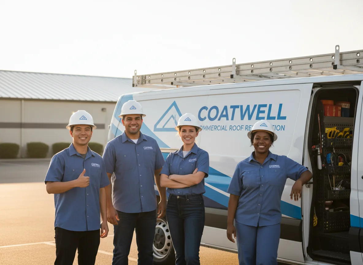 Commercial roof coating company in Mendota, VA